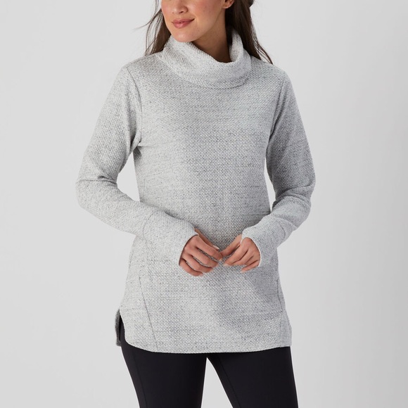 Duluth Trading Co Tops - Duluth Trading Co. Women’s Textured Jacquard Funnelneck Tunic - XL